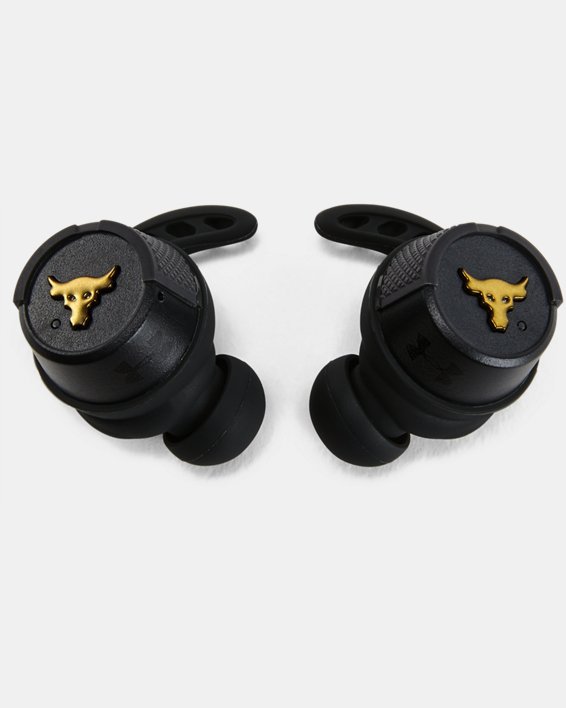 UA True Wireless Flash Project Rock Edition Headphones | Under Armour